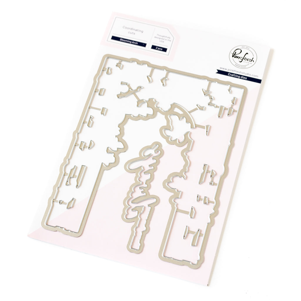 Pinkfresh Studio Blooming Arch Dies 257724