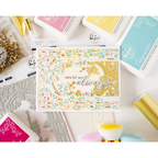 Pinkfresh Studio Blooming Arch Dies 257724 Here For You Always Card | color-code:ALT03
