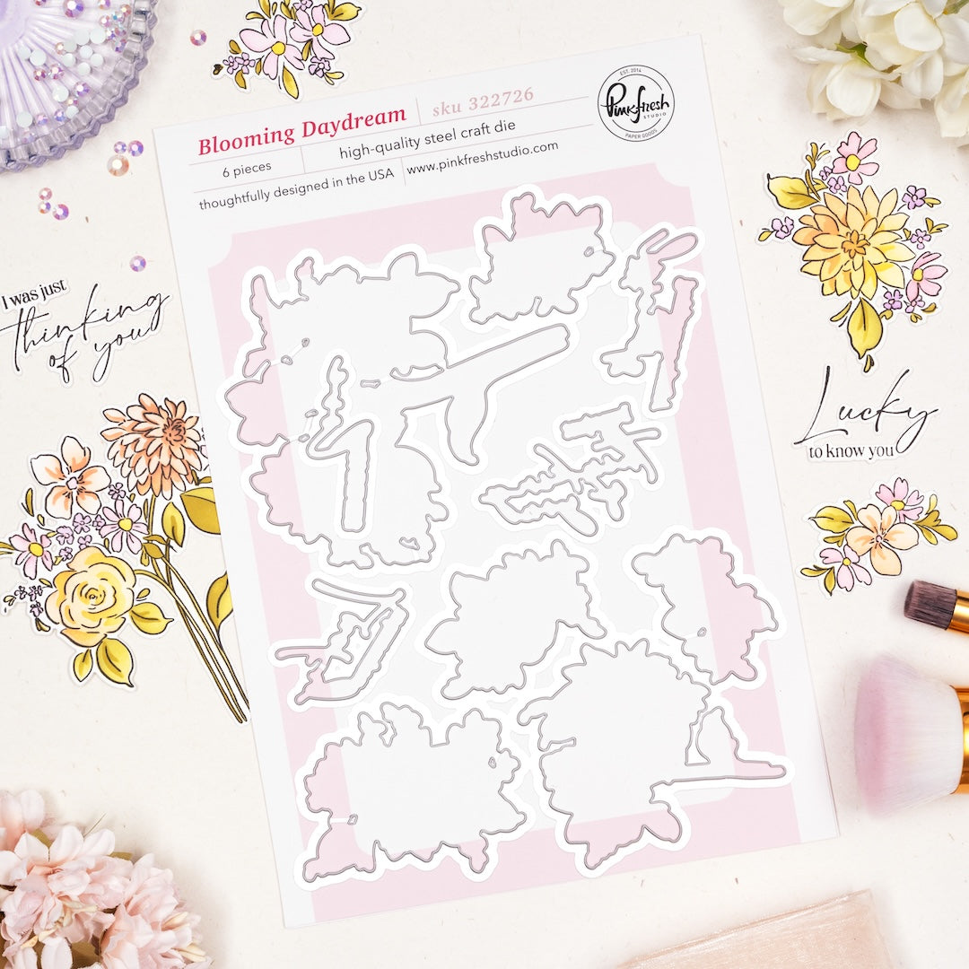 Pinkfresh Studio Blooming Daydream Dies 322726