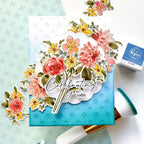 Pinkfresh Studio Blooming Daydream Washi Tape 322926 Celebrating You Today Flower Card