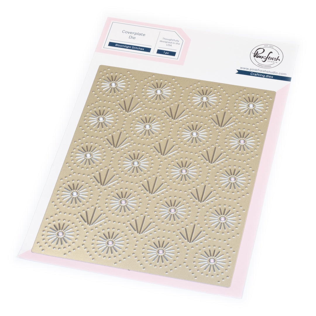 Pinkfresh Studio Bloomlight Stitches Coverplate Die 298825