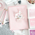 Pinkfresh Studio Bloomscape Press Plate 307125 Sending Love Card
