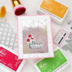 Pinkfresh Studio Bloomscape Press Plate 307125 With Care And Love Card