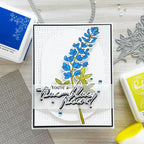Pinkfresh Studio Bluebonnet Bliss Press Plates 274825 True Friend Card