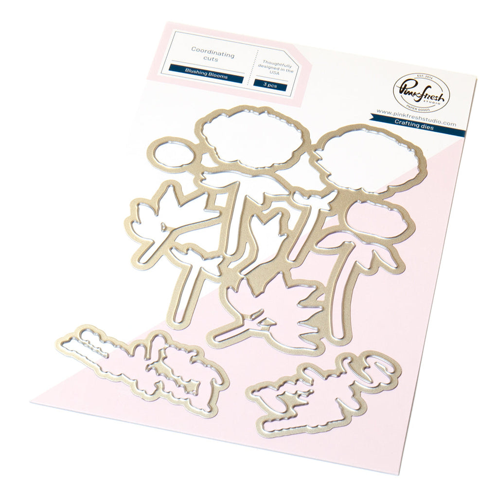 Pinkfresh Studio Blushing Blooms Dies 283325