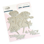 Pinkfresh Studio Blushing Blooms Press Plates 283525 Flipped Image