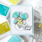 Pinkfresh Studio Blushing Blooms Press Plates 283525 You Make Everything Better Card
