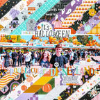 Pinkfresh Studio BooVille Puffy Titles 326626 Disney Halloween