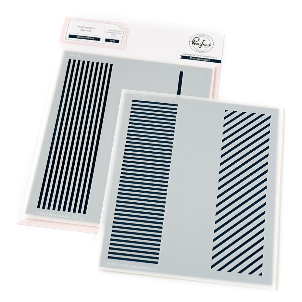 Pinkfresh Studio Border Stencils 248424