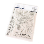Pinkfresh Studio Butterflies In Bloom Clear Stamp Set 264925