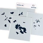 Pinkfresh Studio Butterflies In Bloom Stencils 265125