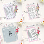 Pinkfresh Studio Cardinal Kiss Clear Stamps Dies Stencils And Press Plates Bundle