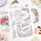 Pinkfresh Studio Celebrate In Blooms Clear Stamps 322226