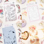 Pinkfresh Studio Celebrate In Blooms Clear Stamps Dies Stencils And Washi Tape Bundle