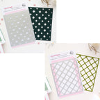 Pinkfresh Studio Celestial Quilt And Weave Coverplate Dies Bundle