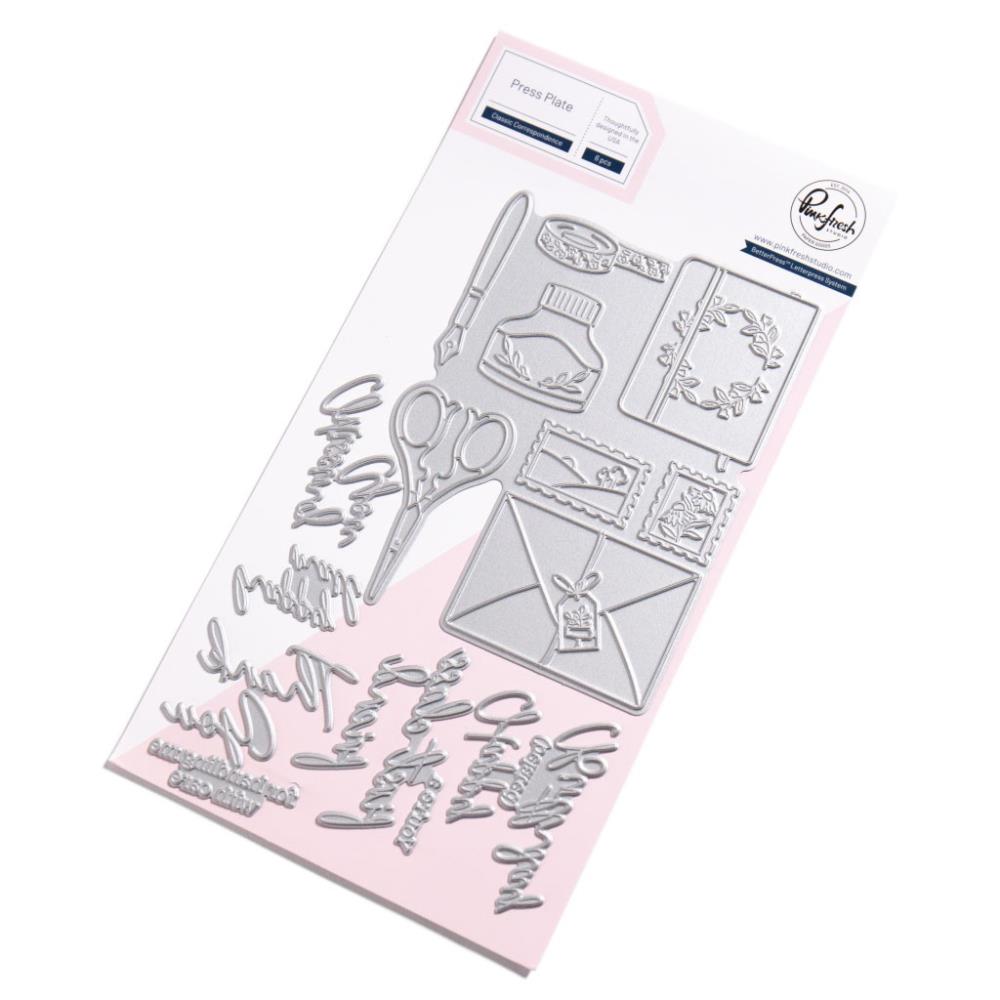 Pinkfresh Studio Classic Correspondence Press Plates 267925