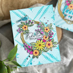 Pinkfresh Studio Clementine Dye Ink Pad pfdi038 Take Time For Yourself Card | color-code:ALT02