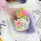 Pinkfresh Studio Clementine Dye Ink Pad pfdi038 With Love Card