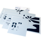 Pinkfresh Studio Coastal Paradise Stamps Dies Stencils And Press Plates Bundle 282625