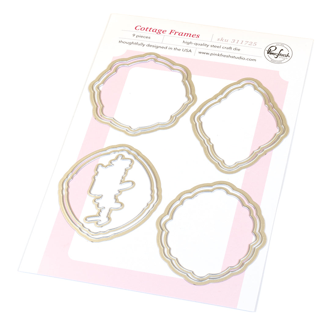 Pinkfresh Studio Cottage Frames Dies 311725