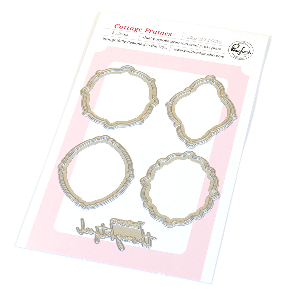 Pinkfresh Studio Cottage Frames Press Plates 311925