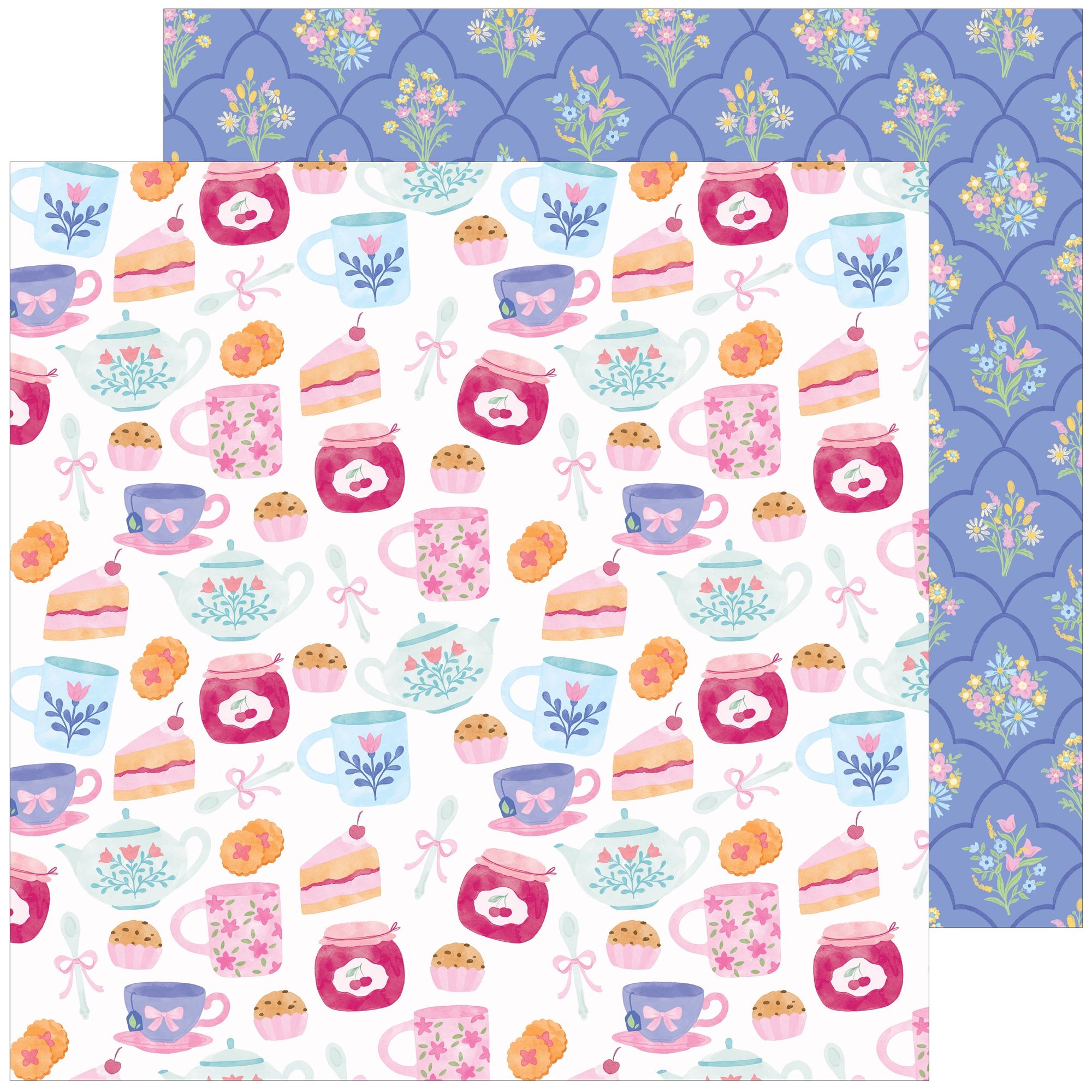 Pinkfresh Studio Crafted Moments 12 x 12 Paper Pack 316226 Enjoy The Pause