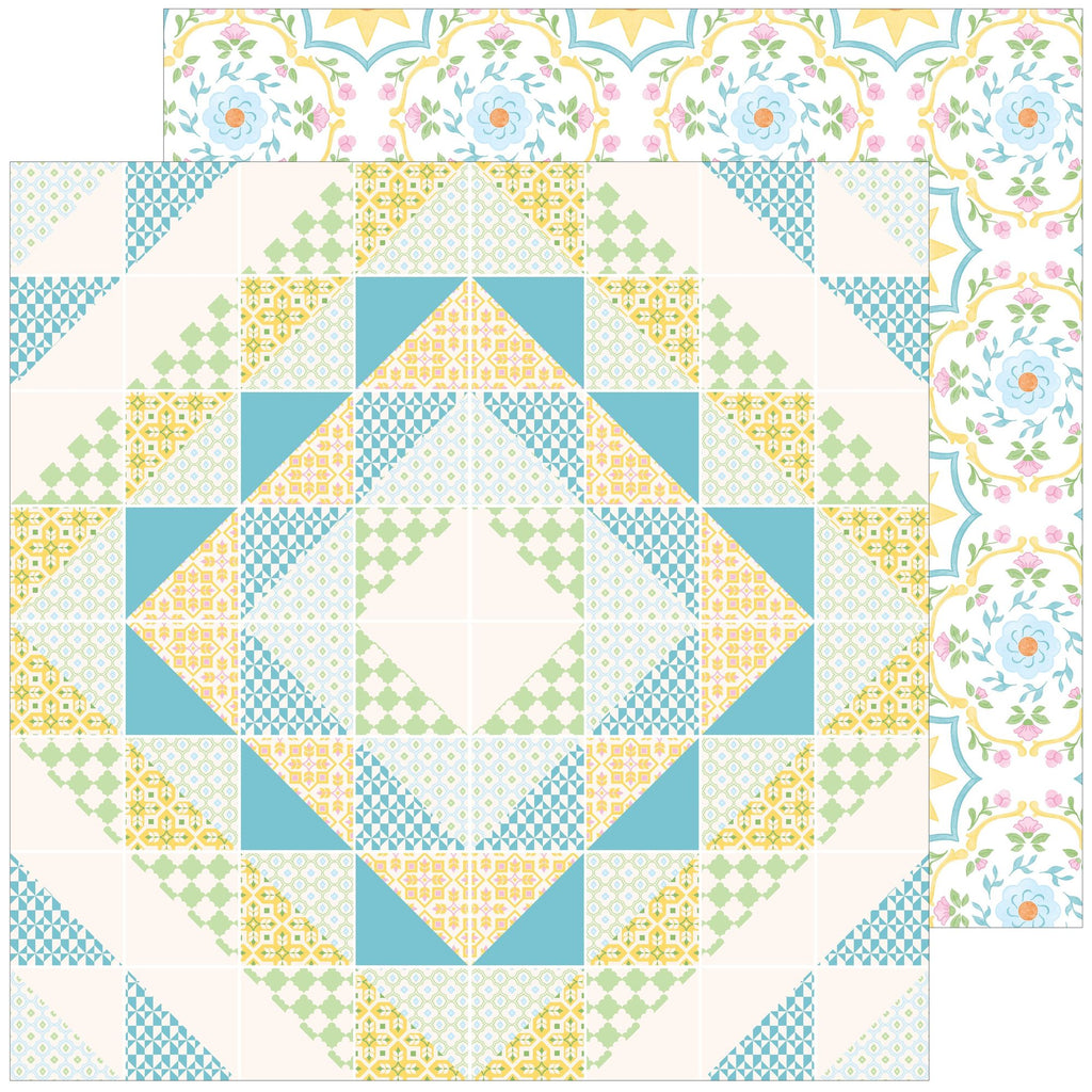 Pinkfresh Studio Crafted Moments 12 x 12 Paper Pack 316226 Stay Present