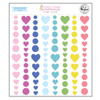 Pinkfresh Studio Crafted Moments Enamel Shapes 318326