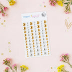 Pinkfresh Studio Crafted Moments Metallic Enamel Dots 318426 Product Image