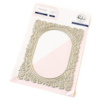Pinkfresh Studio Dainty Floral Frame Press Plate 256624