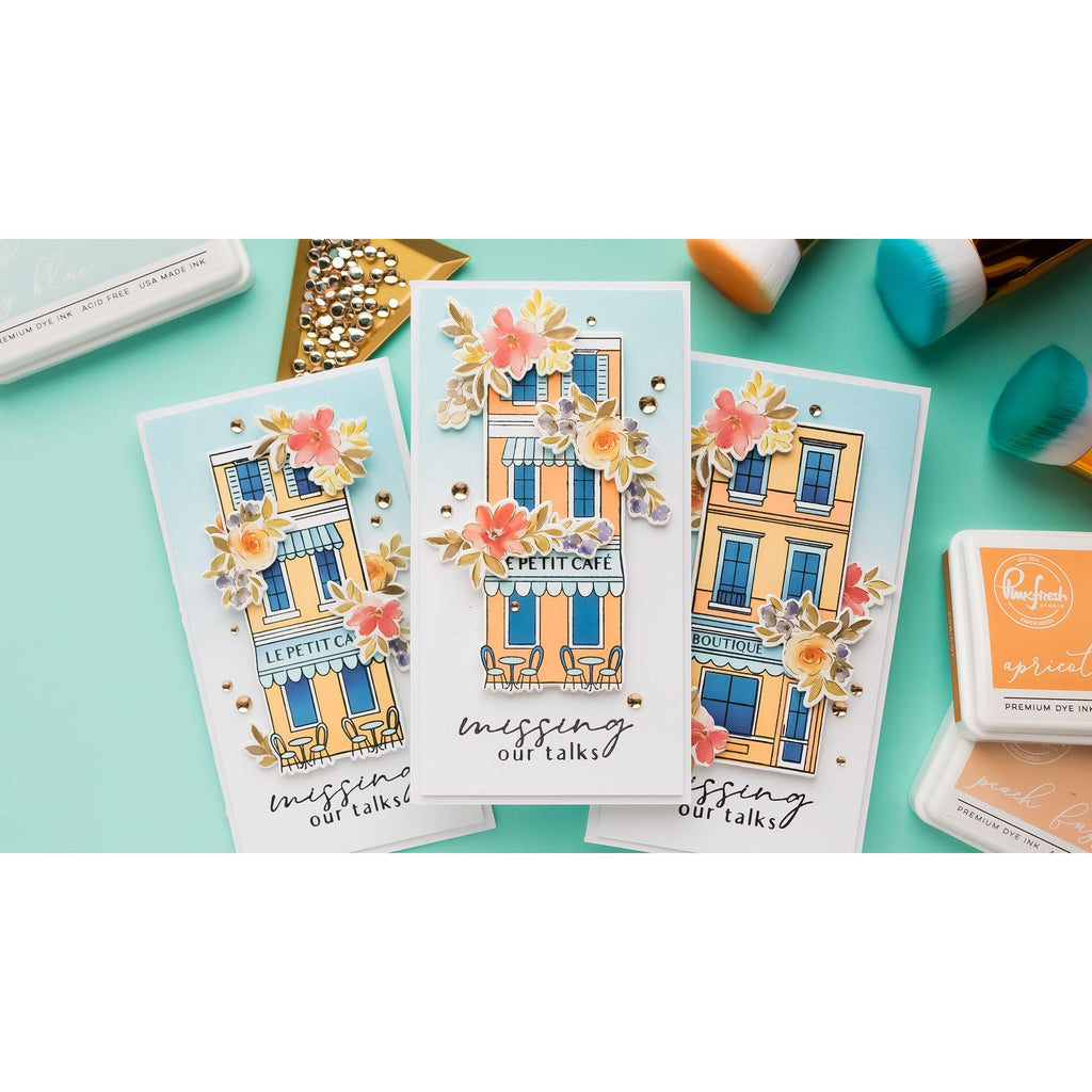 Pinkfresh Studio Darling District Clear Stamps 315726 missing our talks | color-code:ALT01