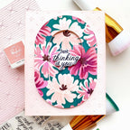 Pinkfresh Studio Dazzling Diamonds Coverplate Die 310525 Just Thinking Of You Card
