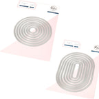 Pinkfresh Studio Double Stitched Circle And Elongated Oval Dies Bundle