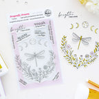 Pinkfresh Studio Dragonfly Dreams Clear Stamps 338826