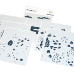 Pinkfresh Studio Dreamer's Forest Cling Stamp And Stencils Bundle 295225
