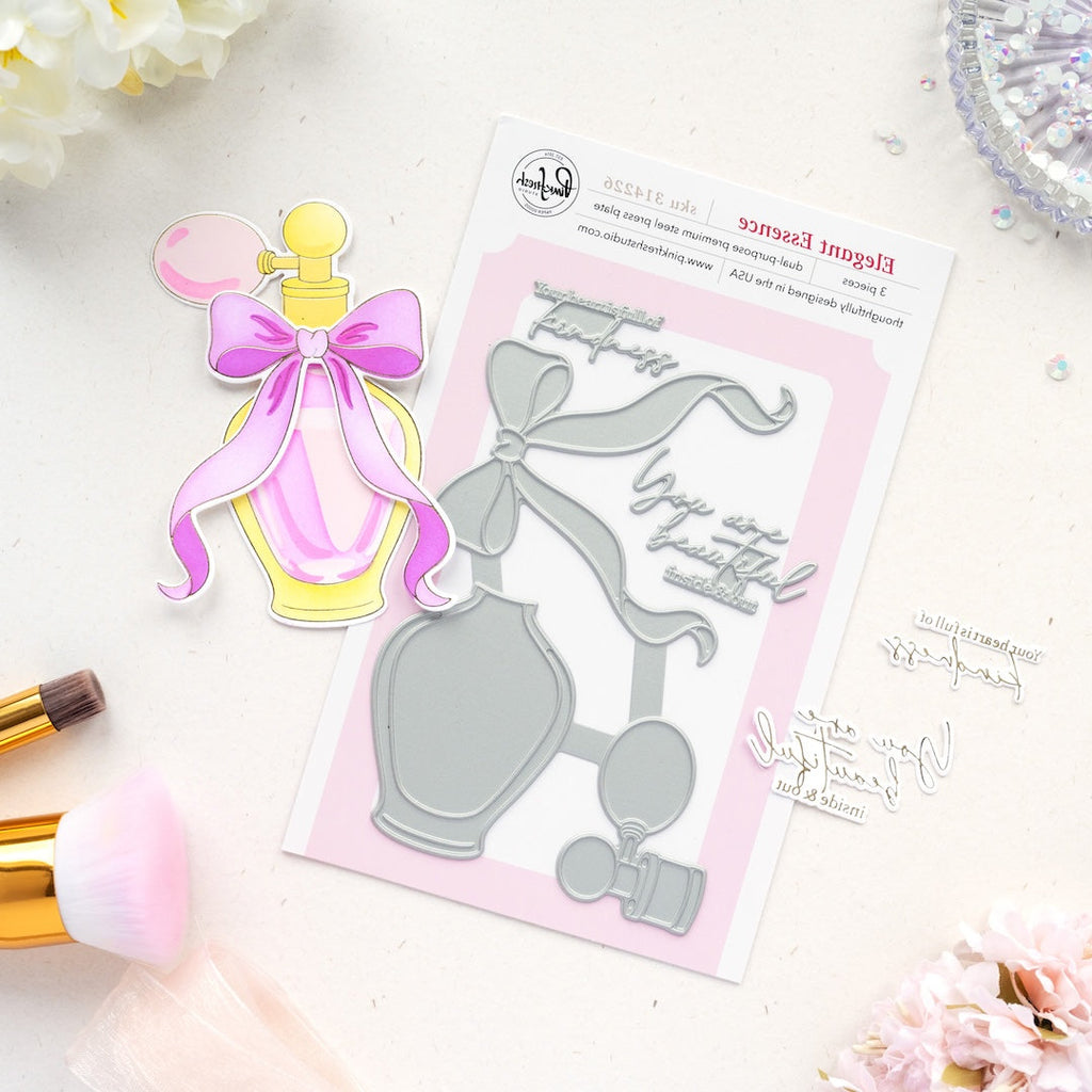 Pinkfresh Studio Elegant Essence Press Plates 314226 Product Image