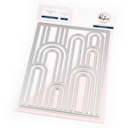 Pinkfresh Studio Elevated Rainbows Coverplate Die And Stencil Bundle 269225