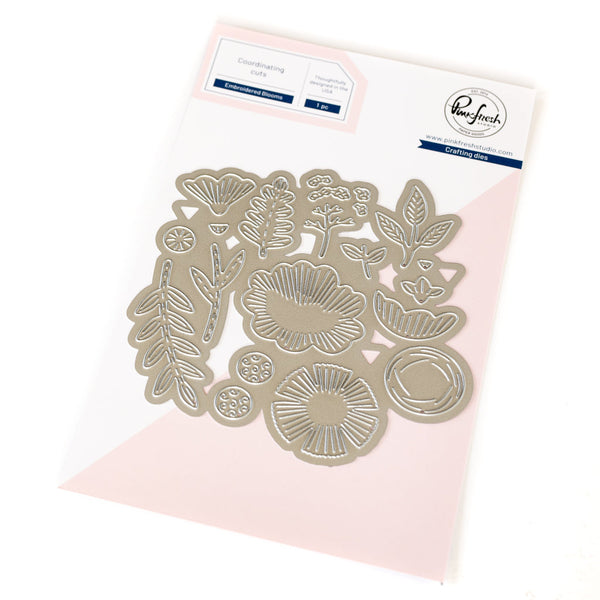 Pinkfresh Studio Embroidered Blooms Die 266425* – Simon Says Stamp