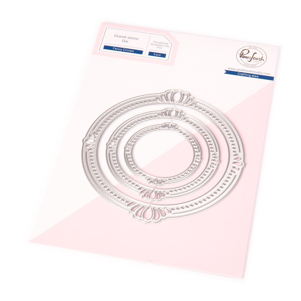 Pinkfresh Studio Essentials Elegant Circles Dies pf177es