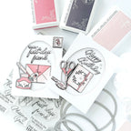 Pinkfresh Studio Essentials Nested Ovals Double Stitch Dies pf176es Clean Cards | color-code:ALT02