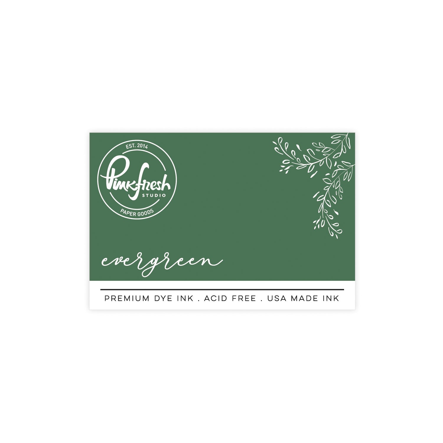 Pinkfresh Studio Evergreen Dye Ink Pad pfdi009