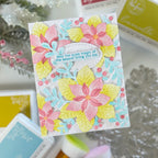 Pinkfresh Studio Evergreen Sparkle Coverplate Die 292025 Christmas Season Card