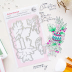 Pinkfresh Studio Festive Flourish Dies 332026