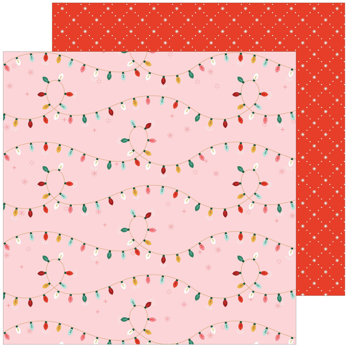 Pinkfresh Studio Festive Fun 6 x 6 Paper Pack 335926 All Aglow