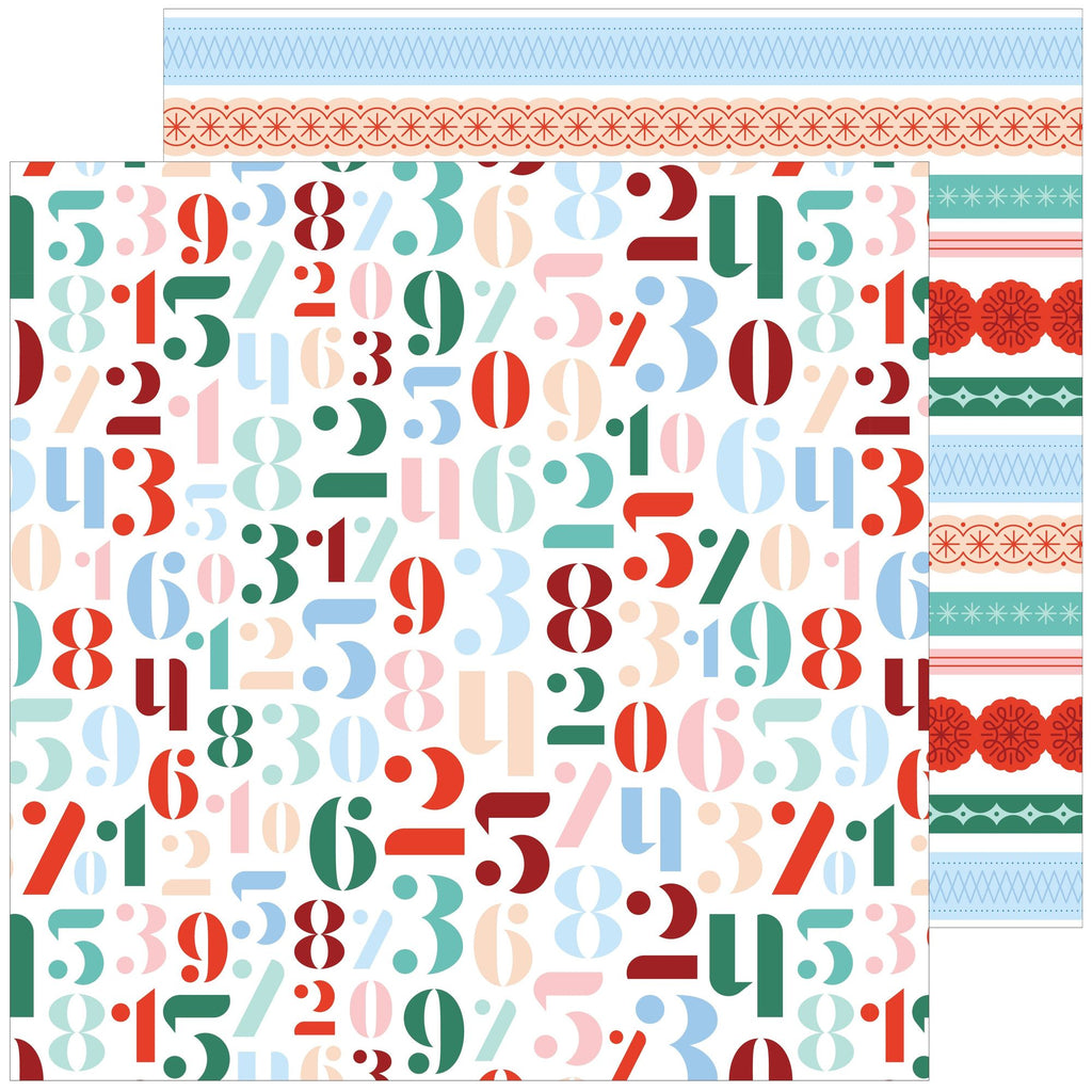 Pinkfresh Studio Festive Fun 6 x 6 Paper Pack 335926 Days Of Wonder