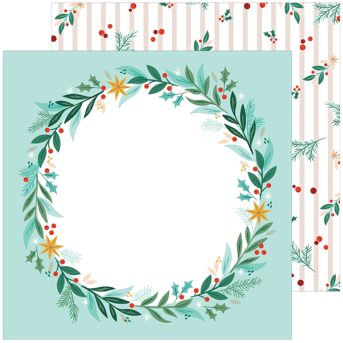 Pinkfresh Studio Festive Fun 6 x 6 Paper Pack 335926 Good Cheer