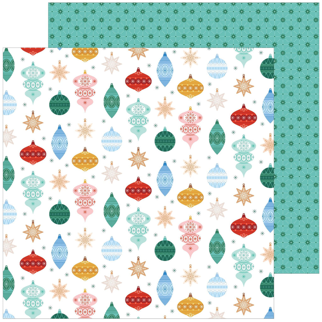 Pinkfresh Studio Festive Fun 6 x 6 Paper Pack 335926 Sparkle Shine