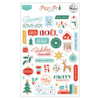 Pinkfresh Studio Festive Fun Puffy Stickers 336026
