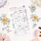 Pinkfresh Studio Floral Daydream Clear Stamps 320826