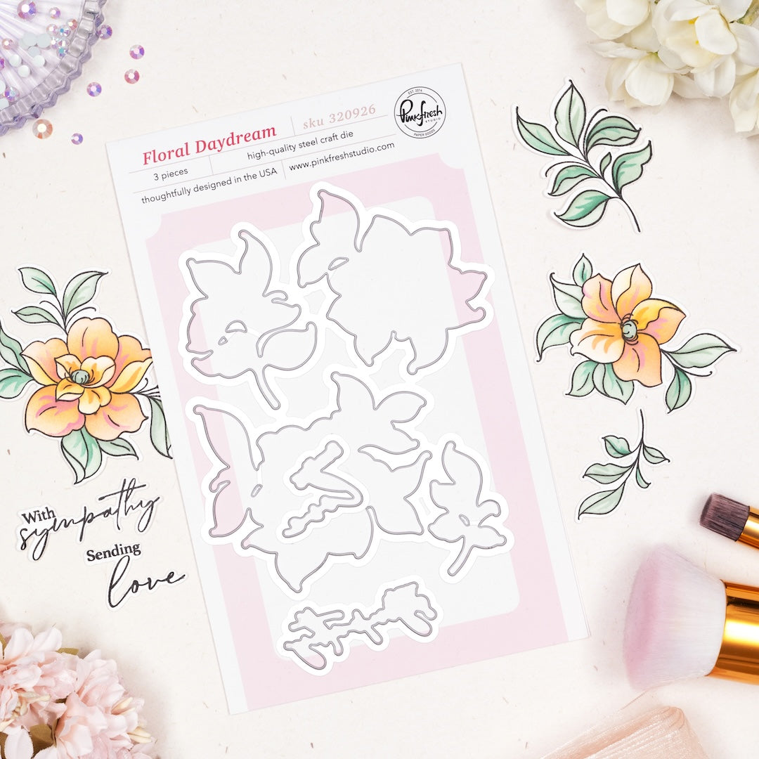 Pinkfresh Studio Floral Daydream Dies 320926 – Simon Says Stamp